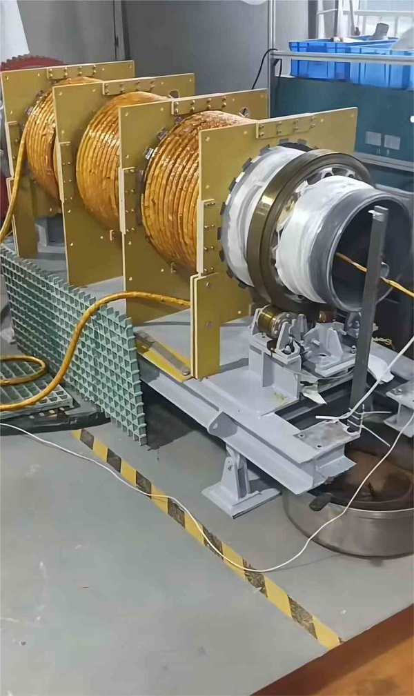 名稱：電磁加熱焙燒工業粉體，規格：?0.8×10米