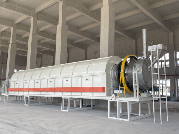 名稱：焙燒環保吸附劑，規格：?1.5x18米電加熱自動控溫
